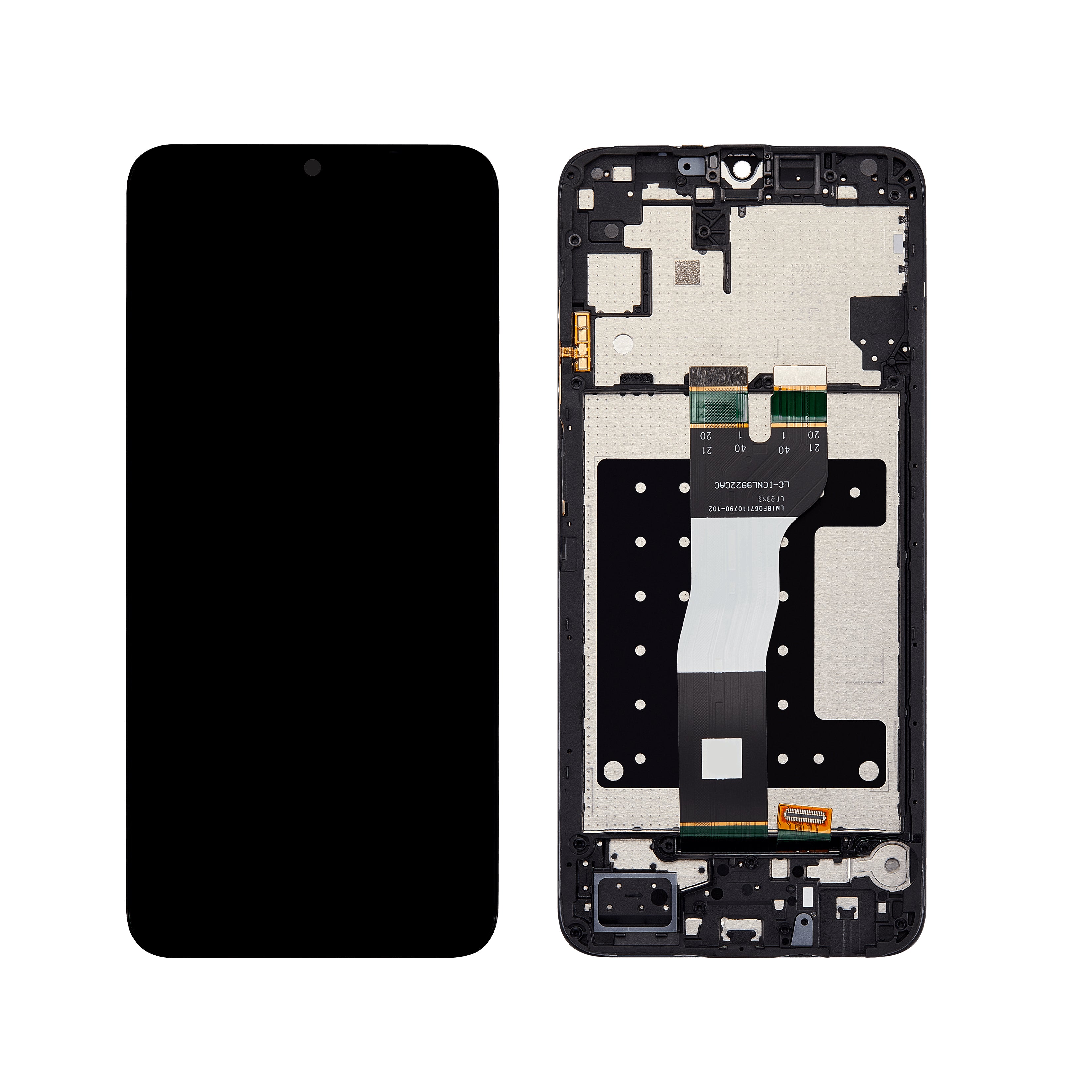 Écran LCD et châssis numériseur compatibles avec Samsung Galaxy A05s (remis à neuf) A057