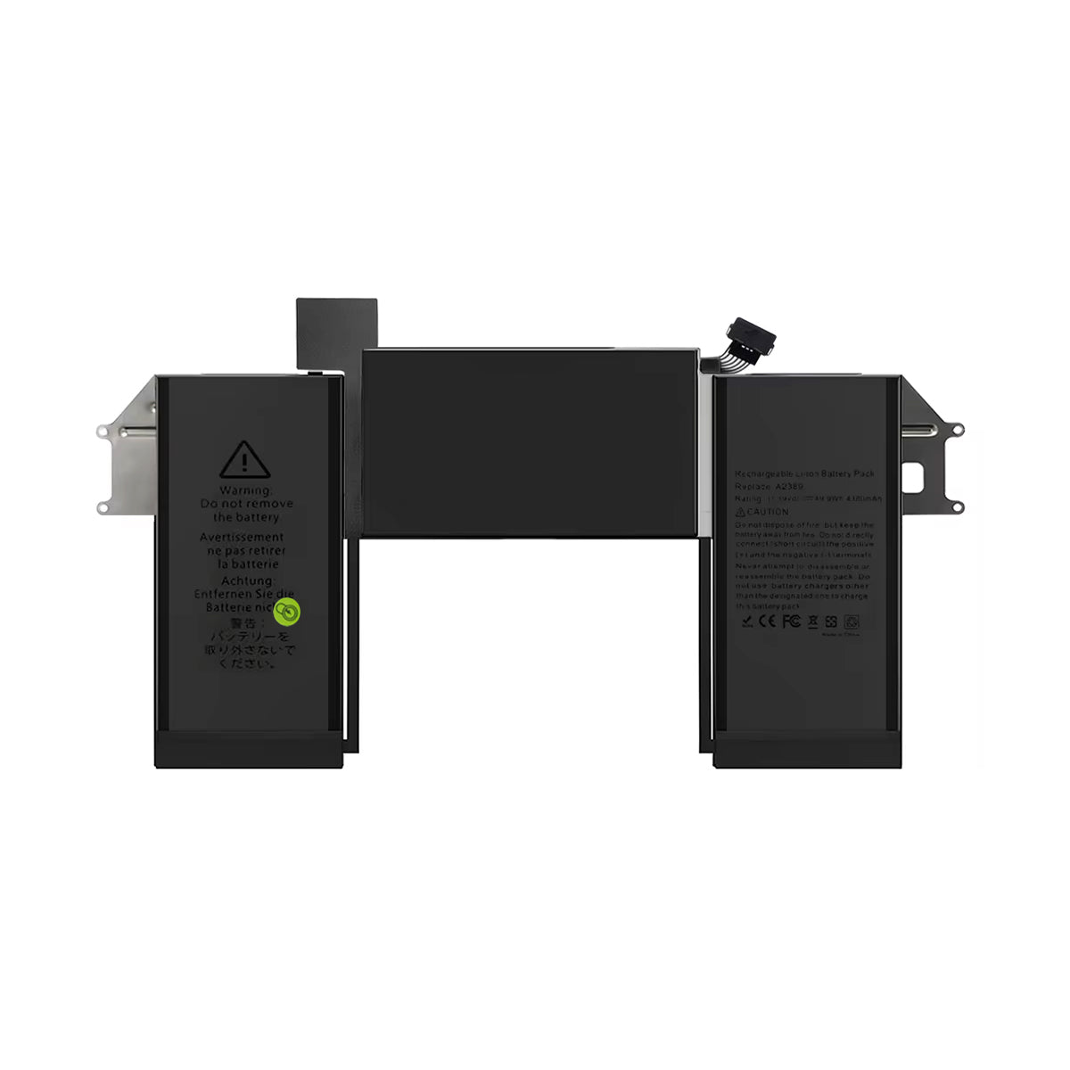 Batterie de remplacement pour ordinateur portable compatible avec MacBook Air 13" A2389 A2337