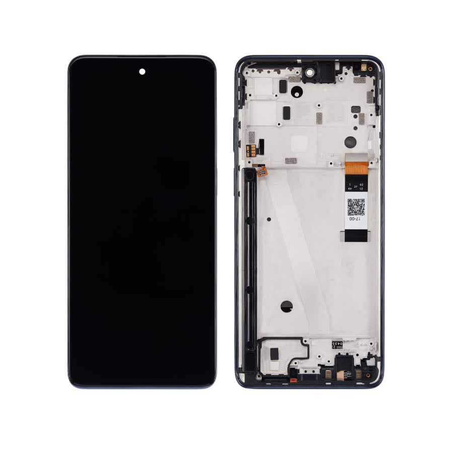 LCD Screen and Digitizer Assembly With Frame Compatible For Motorola Moto G Stylus 5G XT2215 2022