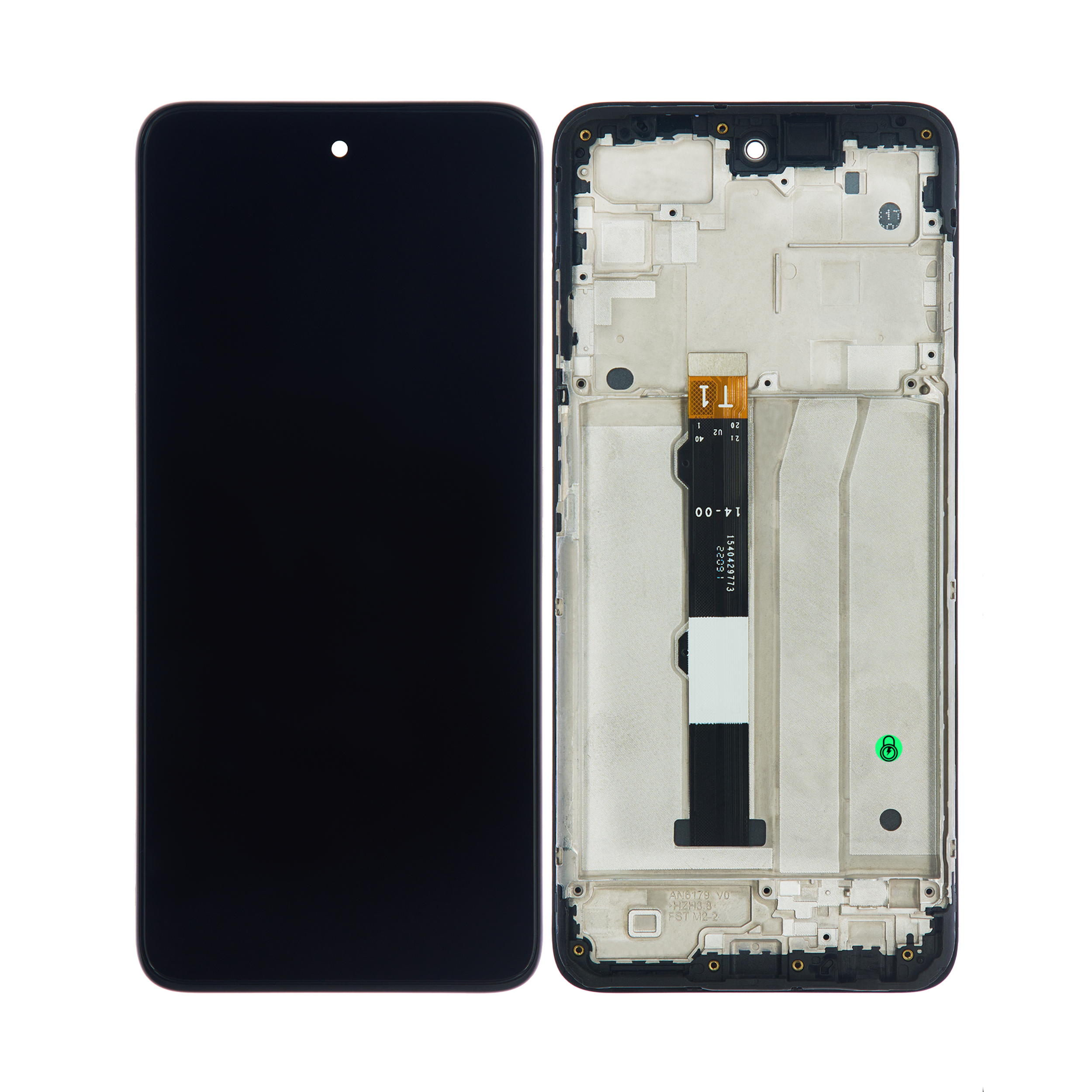 LCD Screen and Digitizer Assembly With Frame Compatible For Motorola Moto G XT2213-3 2022