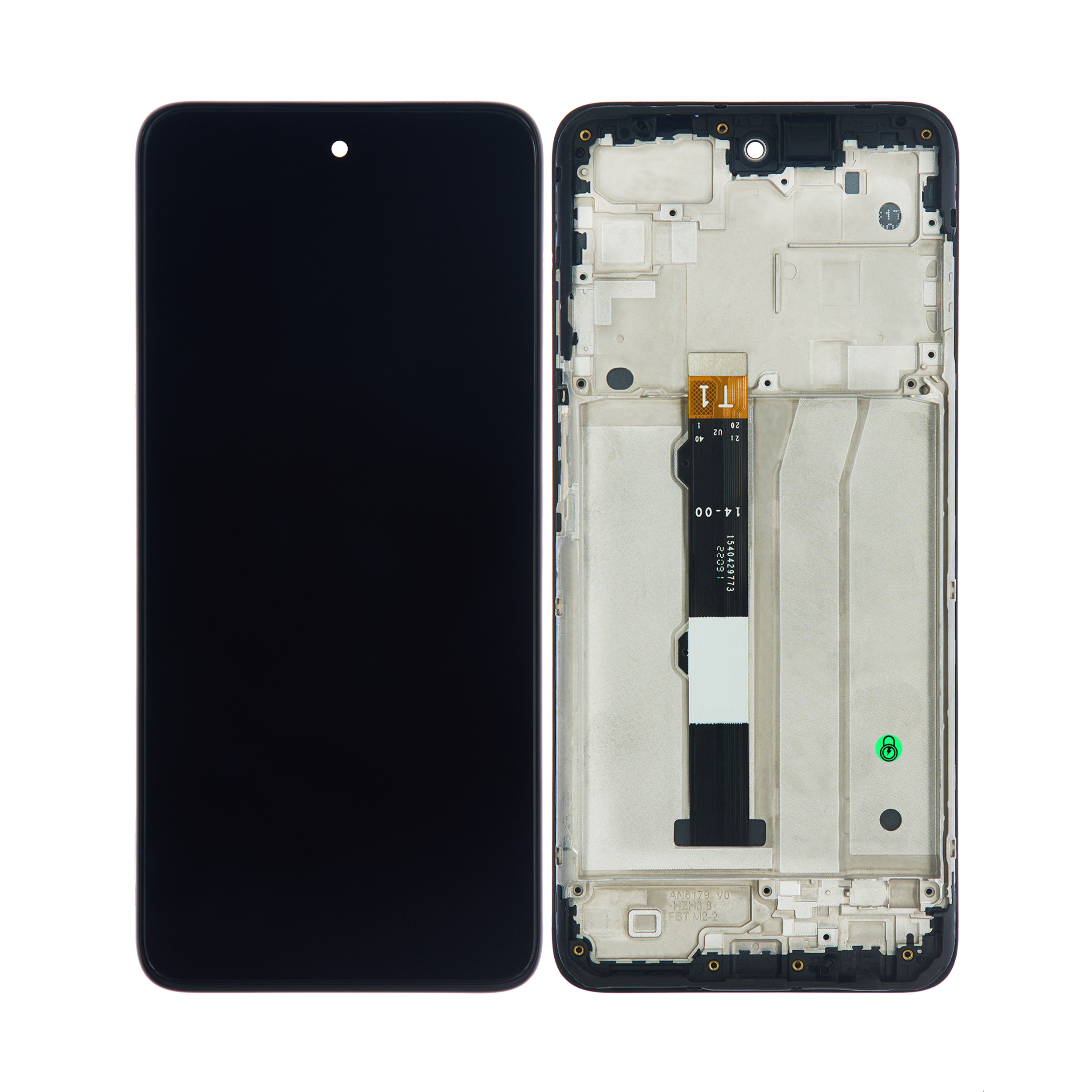LCD Screen and Digitizer Assembly With Frame Compatible For Motorola Moto G XT2213 2022