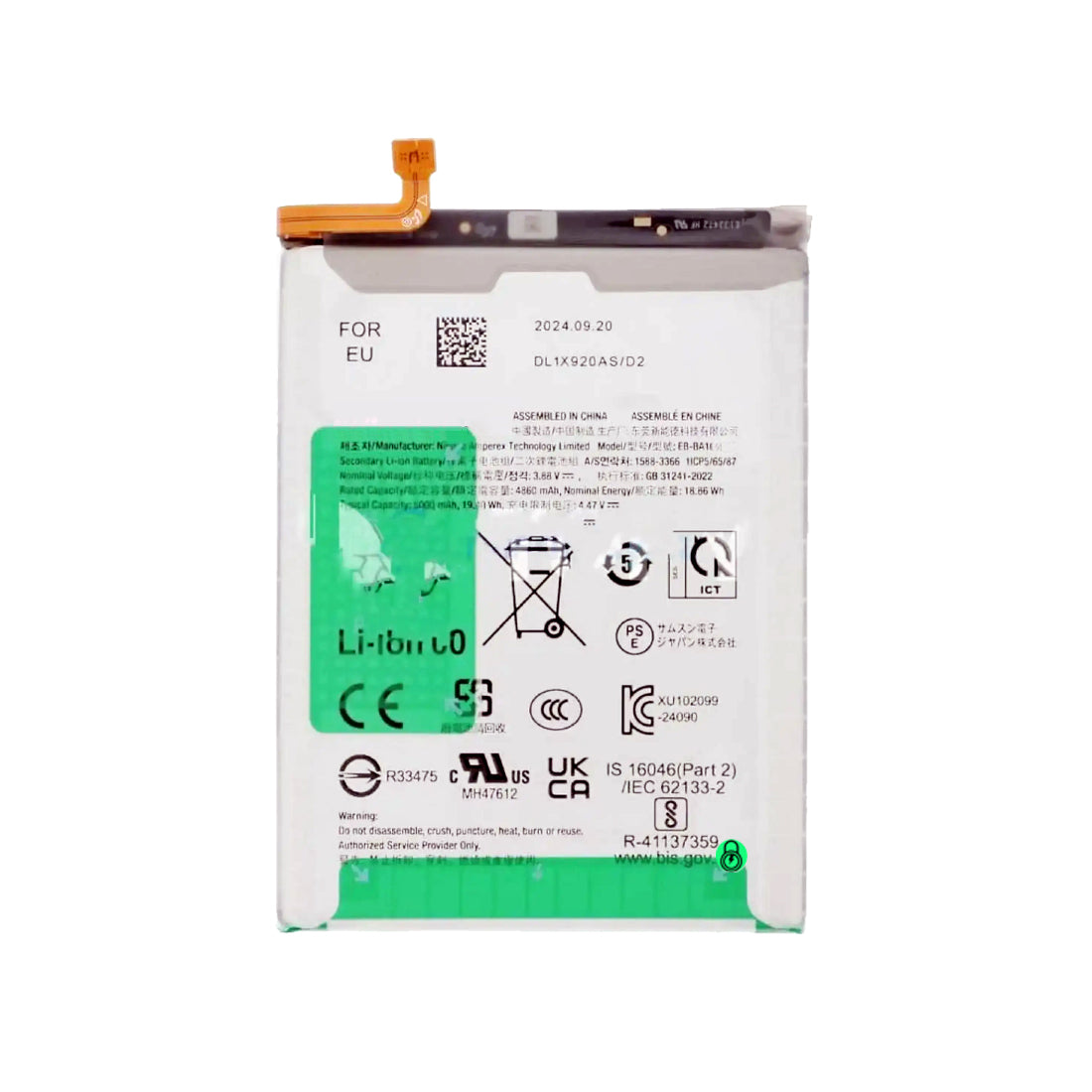 Battery Compatible For Samsung Galaxy A16 5G A166 EB-BA166ASY