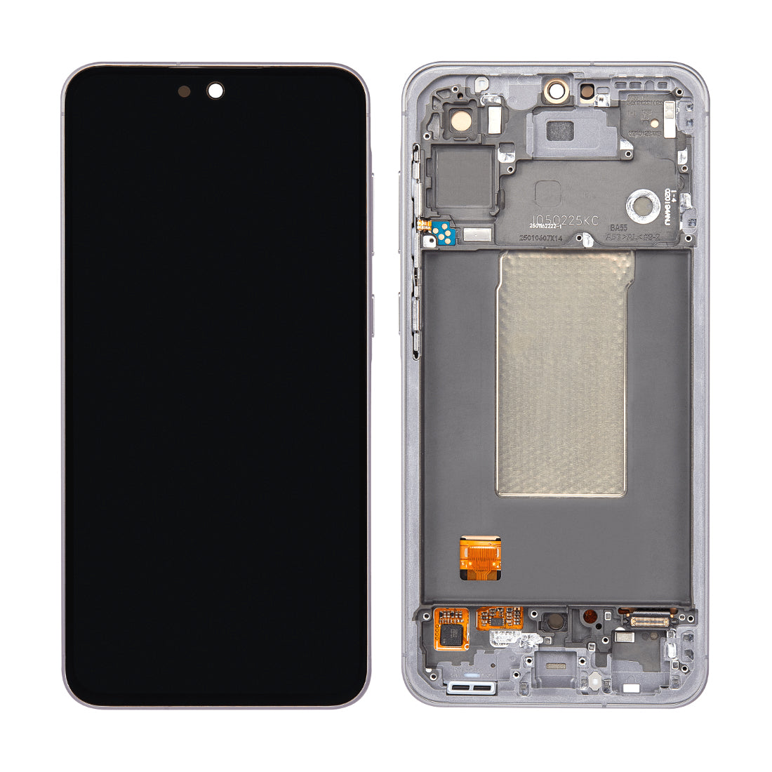 OLED Screen and Digitizer Frame Assembly Compatible For Samsung Galaxy A56 5G (Refurbished) A566