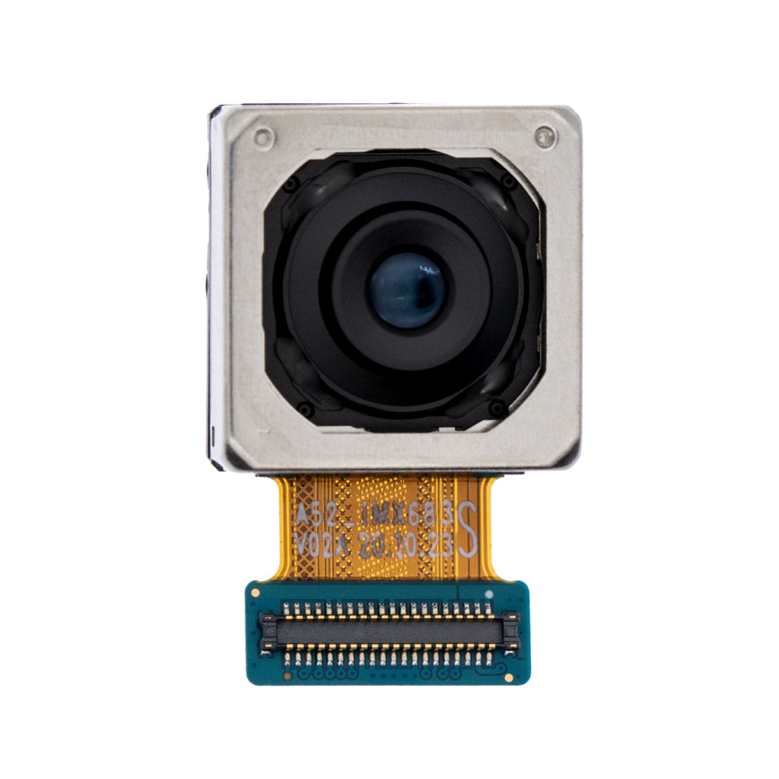 Caméra arrière large compatible avec les Samsung Galaxy A52 4G, A525, A52 5G, A526 et A72 A725