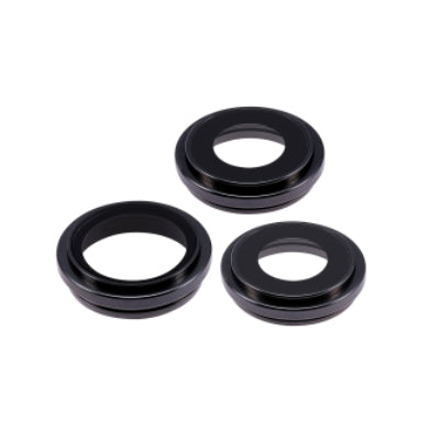 Support et cadre d'objectif de caméra arrière compatibles avec iPhone 15 Pro Max (ensemble de 3 pièces)