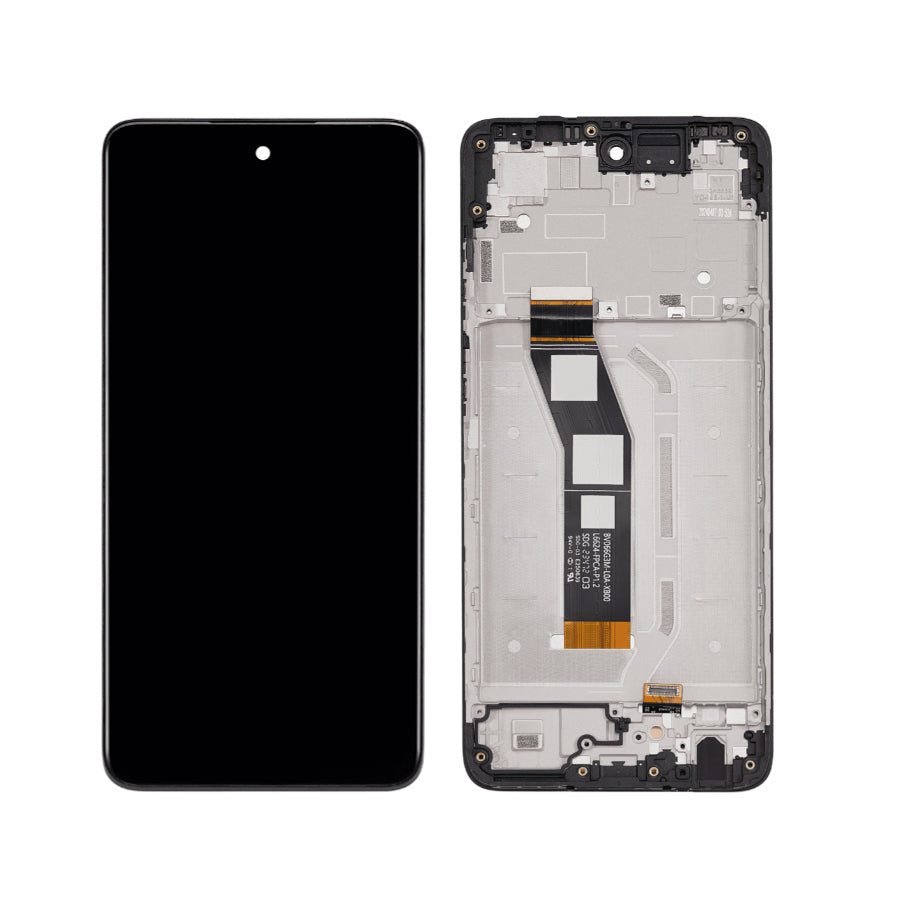 LCD Screen and Digitizer Assembly With Frame Compatible For Motorola Moto G 5G XT2417 2024