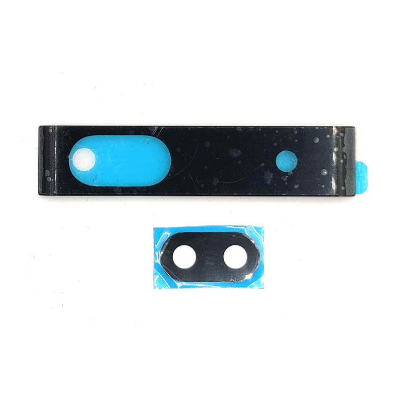 Objectif de caméra arrière avec cadre compatible avec Google Pixel 6a (ensemble complet)