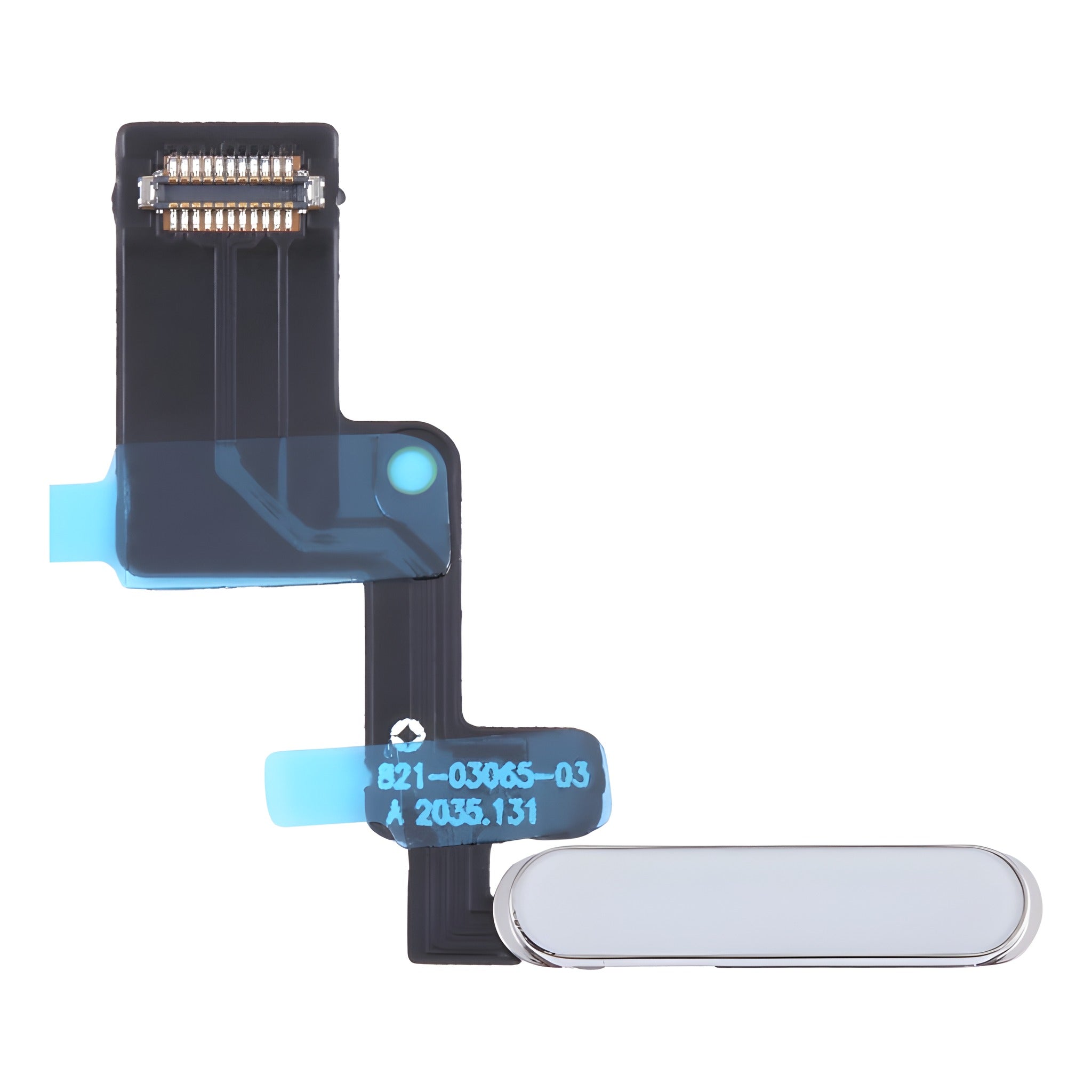 Power Button with Flex Cable Compatible For Apple iPad 10 (2022), iPad 11 (2025) A2696 A2757 A2777 A3354 A3355 - back (connectors)