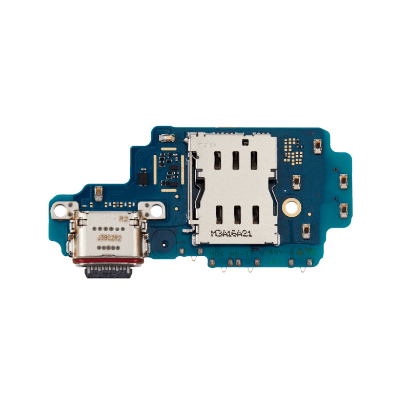 Port de charge avec lecteur SIM compatible avec Samsung Galaxy S24 Ultra (version nord-américaine) S928U S928W (certifié)