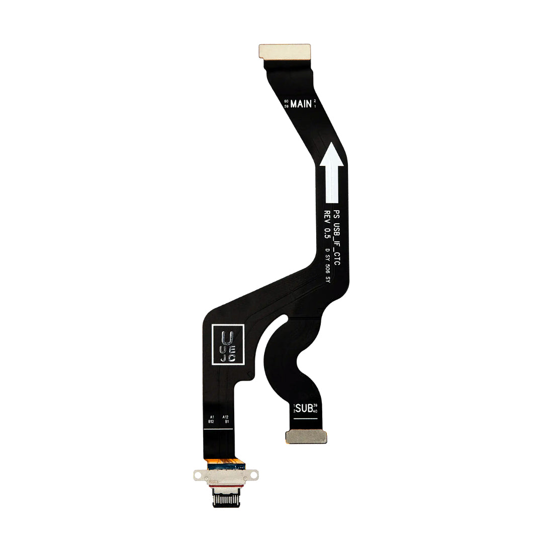 Charging Port Assembly With Sim Reader Compatible For Samsung Galaxy S25 Edge S937 (Certified)