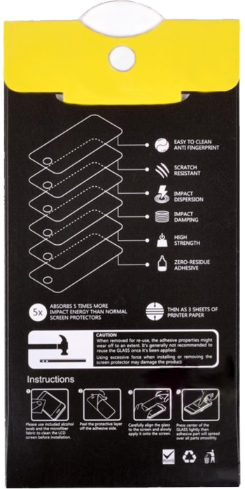 Tempered Glass Screen Protector For iPhone