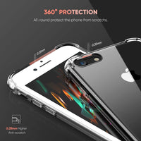 Slim Clear Case Shockproof Bumper Protective Cover Flexible Silicone