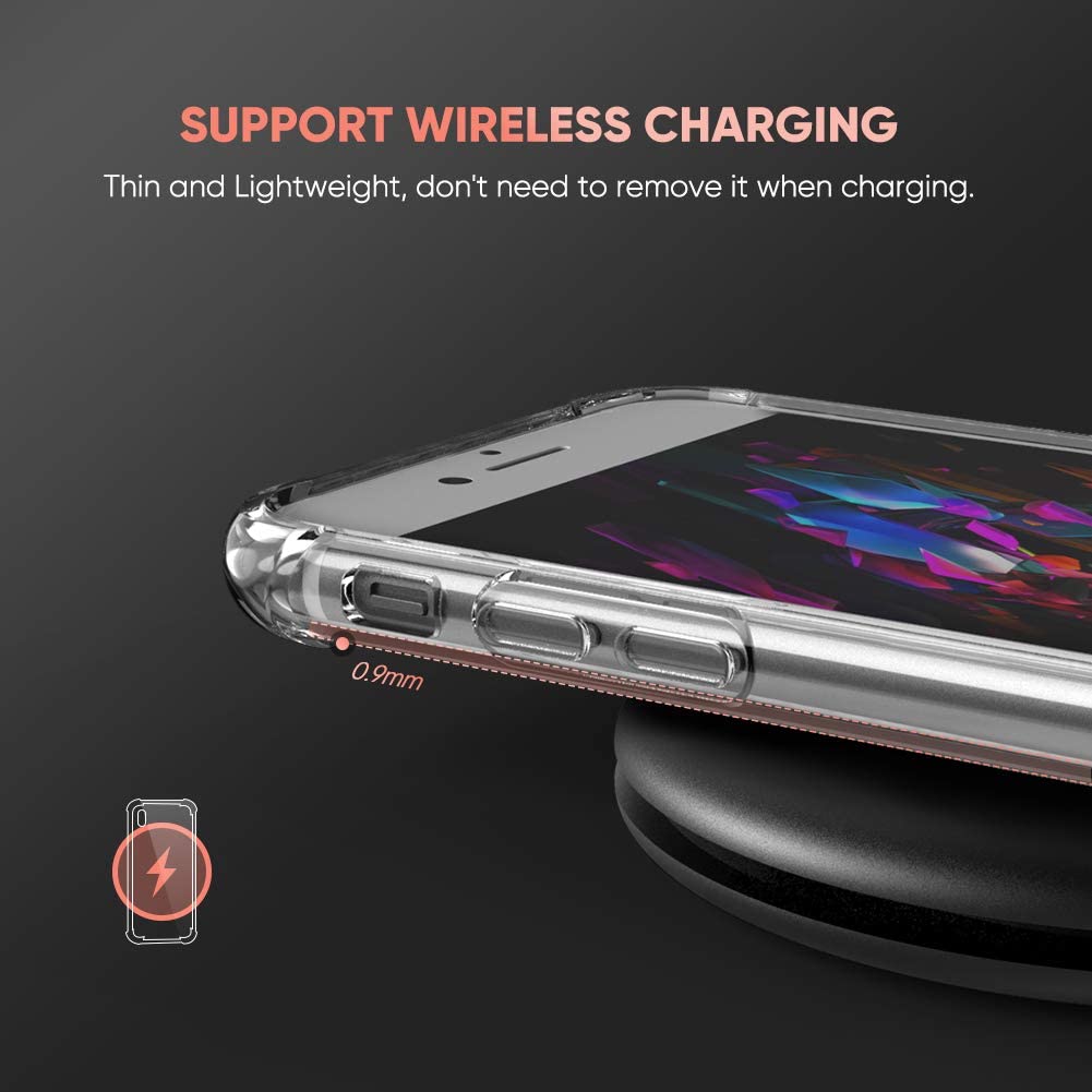 Slim Clear Case Shockproof Bumper Protective Cover Flexible Silicone