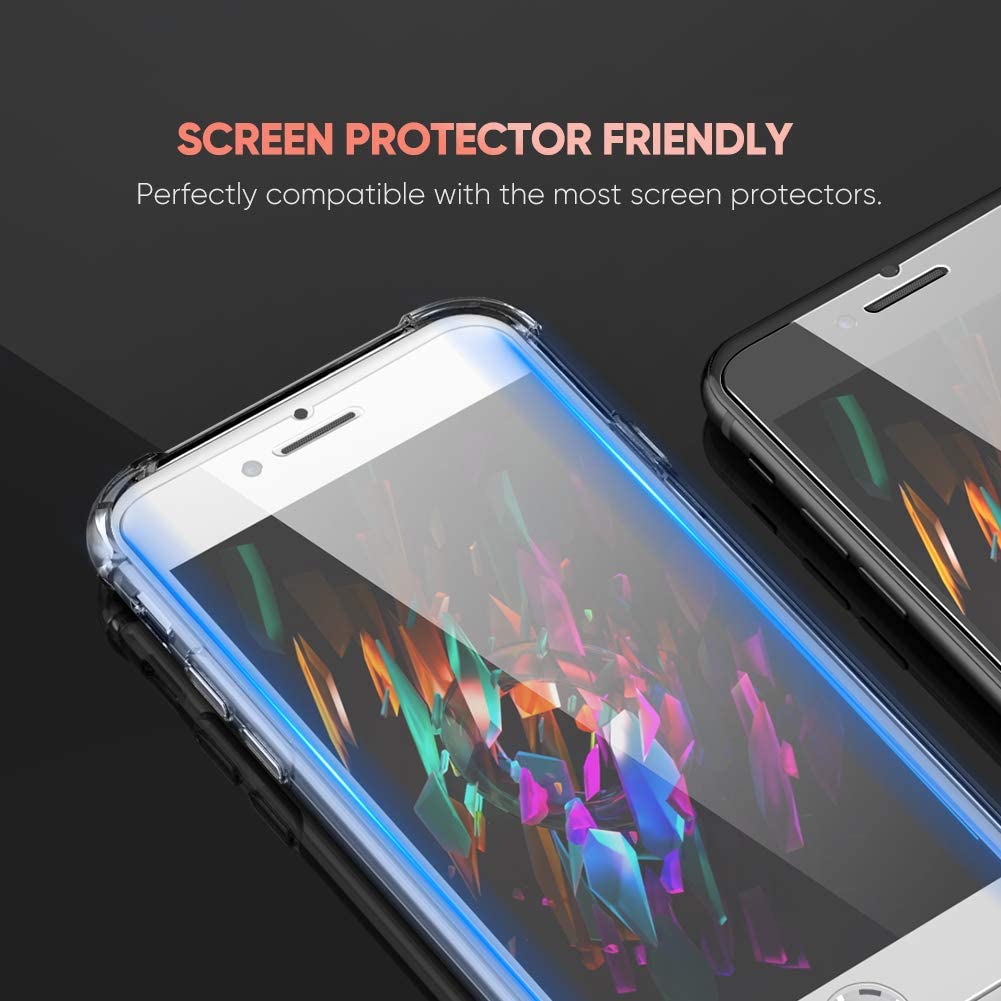 Slim Clear Case Shockproof Bumper Protective Cover Flexible Silicone