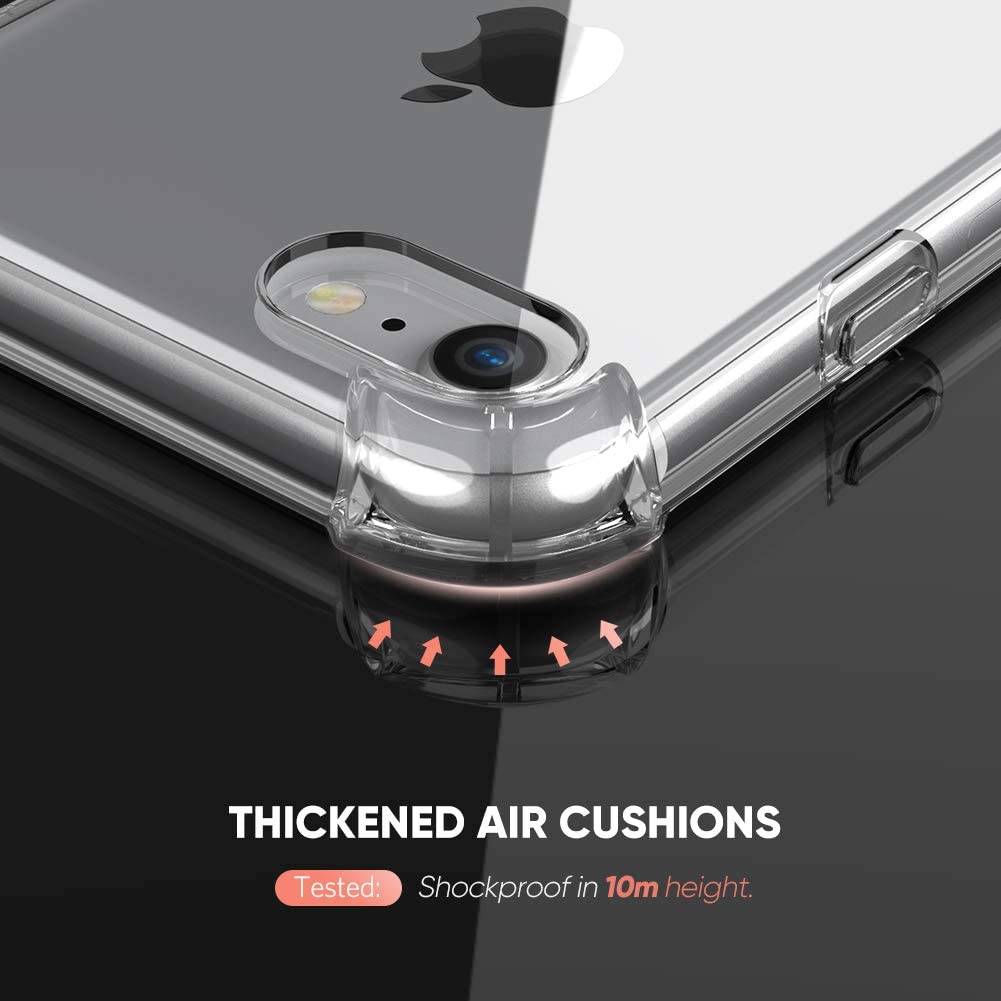 Slim Clear Case Shockproof Bumper Protective Cover Flexible Silicone