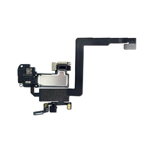 Capteur de proximité de haut-parleur de remplacement et câble flexible de microphone compatible avec Apple iPhone 11 Pro