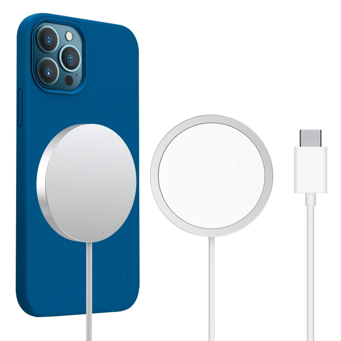 Chargeur Secteur vers USB Blanc 5V 2A Compatible iPhone 7 7Plus