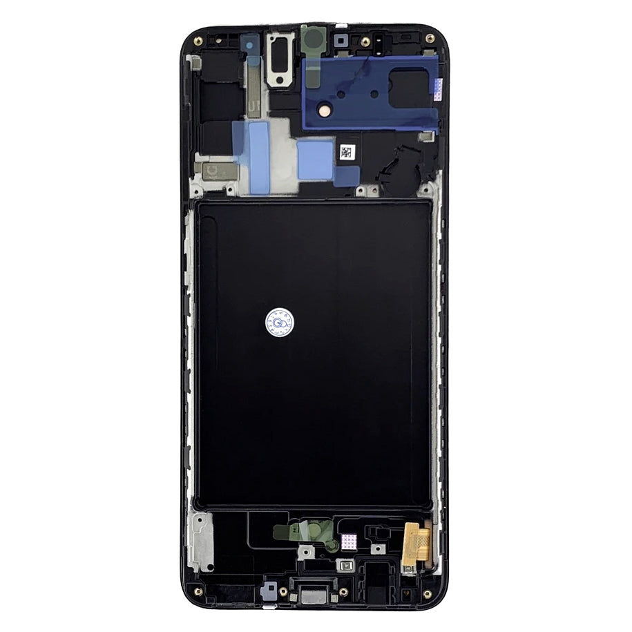 OLED Screen and Digitizer With Frame Compatible For Samsung Galaxy A71