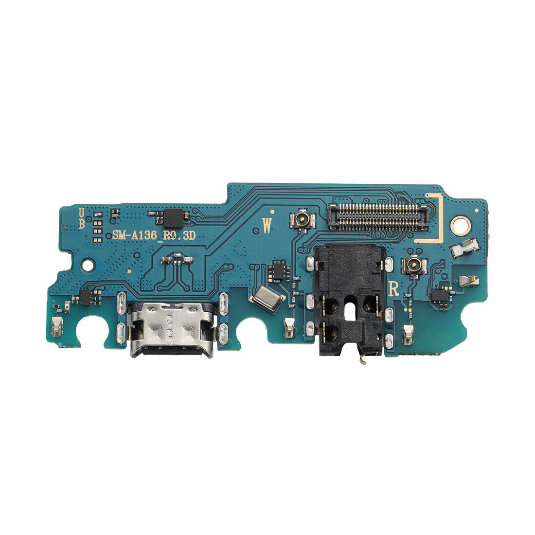 Ensemble de port de charge avec prise casque compatible pour Samsung Galaxy A13 5G (version nord-américaine) A136U A136W (certifié)