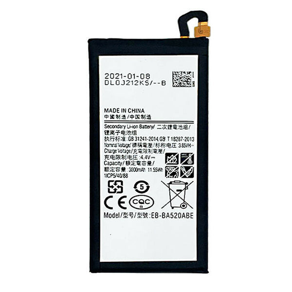Batterie de remplacement compatible pour Samsung Galaxy A5
