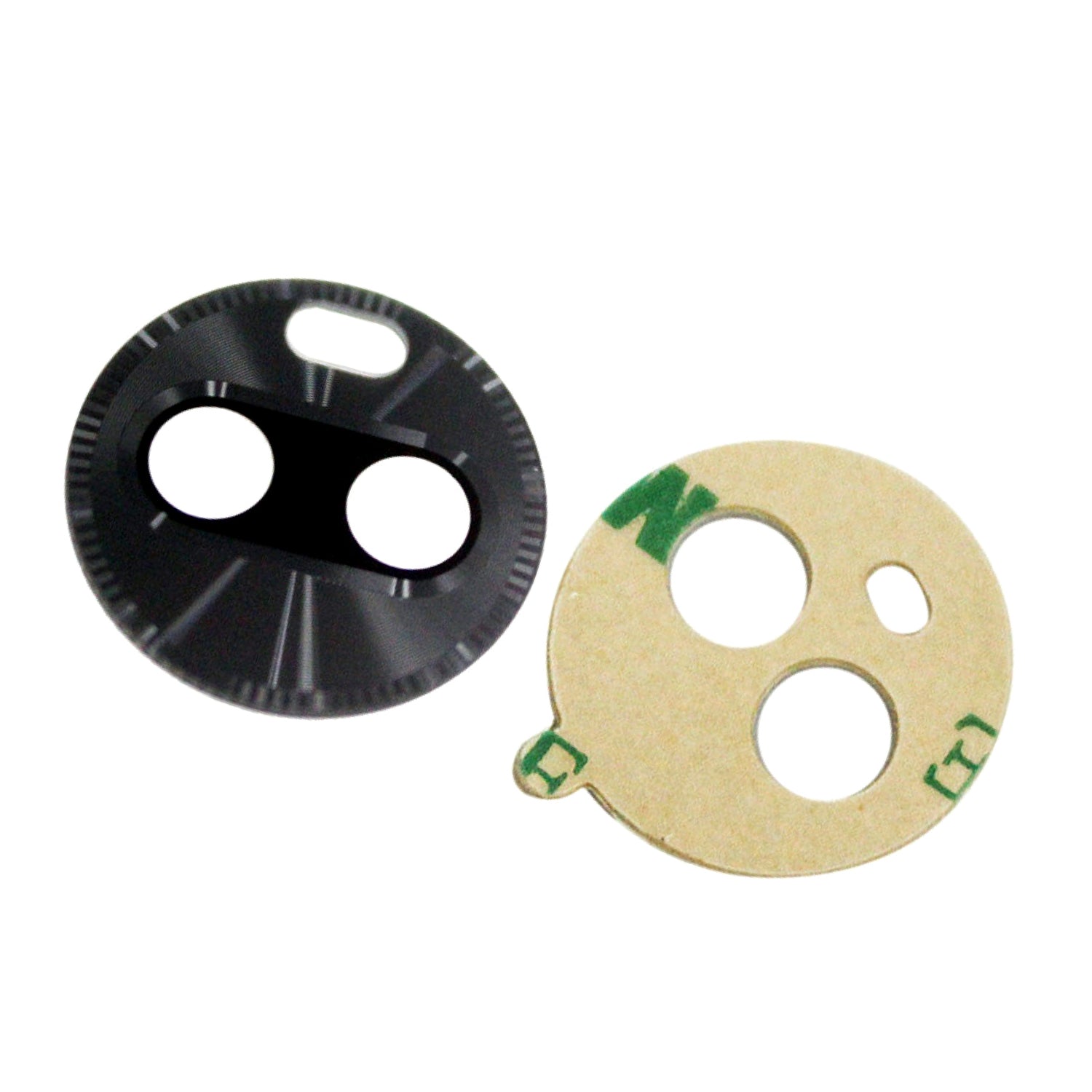 Objectif de caméra compatible pour Motorola Moto Z3 Play (noir)