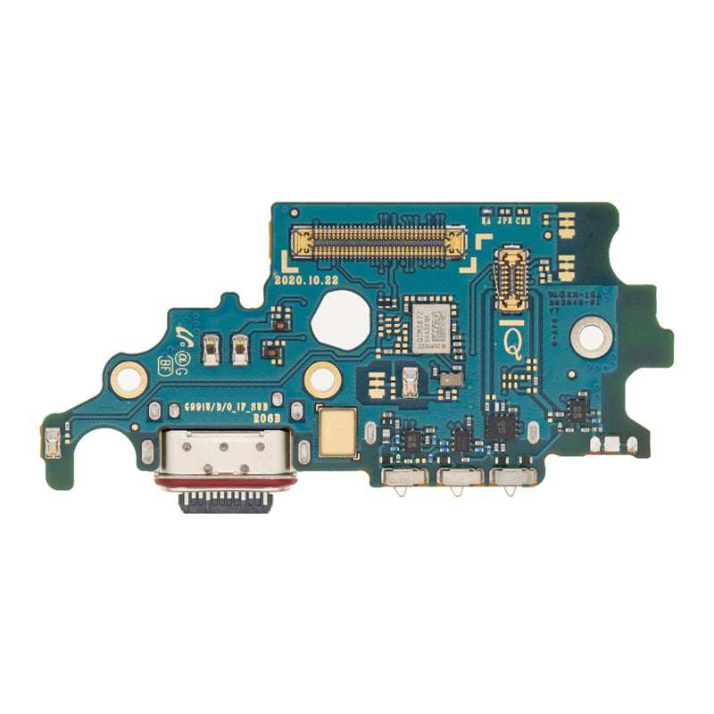 Charging Port Assembly Compatible For Samsung Galaxy S21 (North American Version) G991U G991W (Certified)