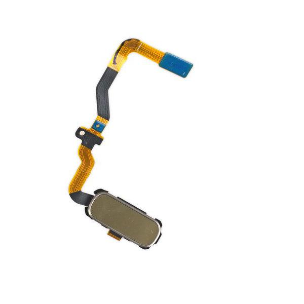 Galaxy S7 Home Button and Cable Assembly / Gold / New