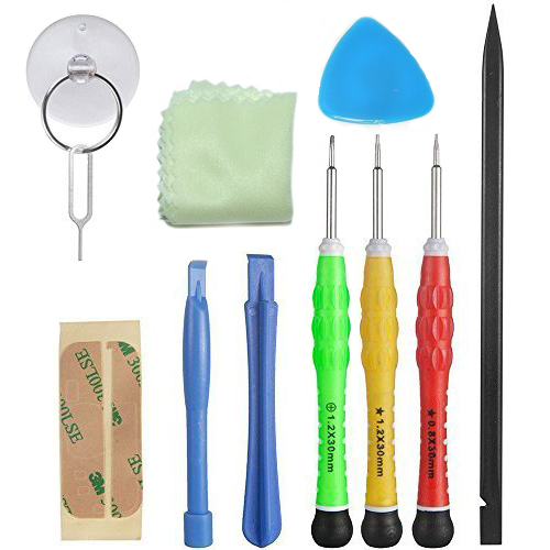 Professional Mobile Phone Screen Opening Repair Set Screwdriver Pry Suction  Cup Insulation Pad Disassemble Tool for iPhone 12 13 Color: Battery Repair  Kit 4