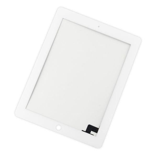 iPad 2 Digitizer Front Panel / White / Without Adhesive Strips