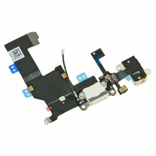 iPhone 5 Lightning Connector and Headphone Jack / White