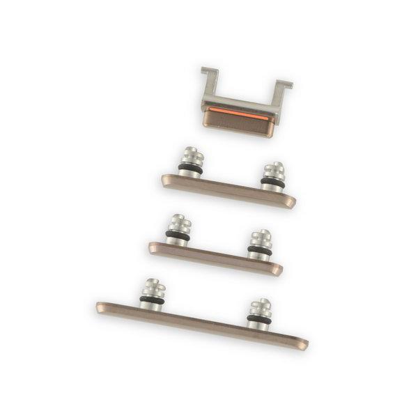 iPhone XS Max Case Button Set / Gold