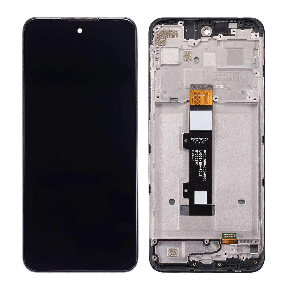LCD Screen and Digitizer Assembly With Frame Compatible For Motorola Moto G Power XT2165 2022 (Refurbished)