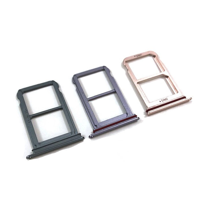 Double plateau de support de fente de prise de carte SIM compatible pour P20 Pro