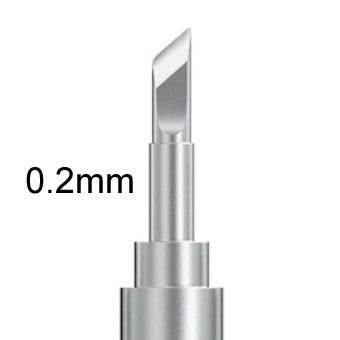 Pointe courbée de fer à souder QianLi Bumblebee 936-02 + tête K mm