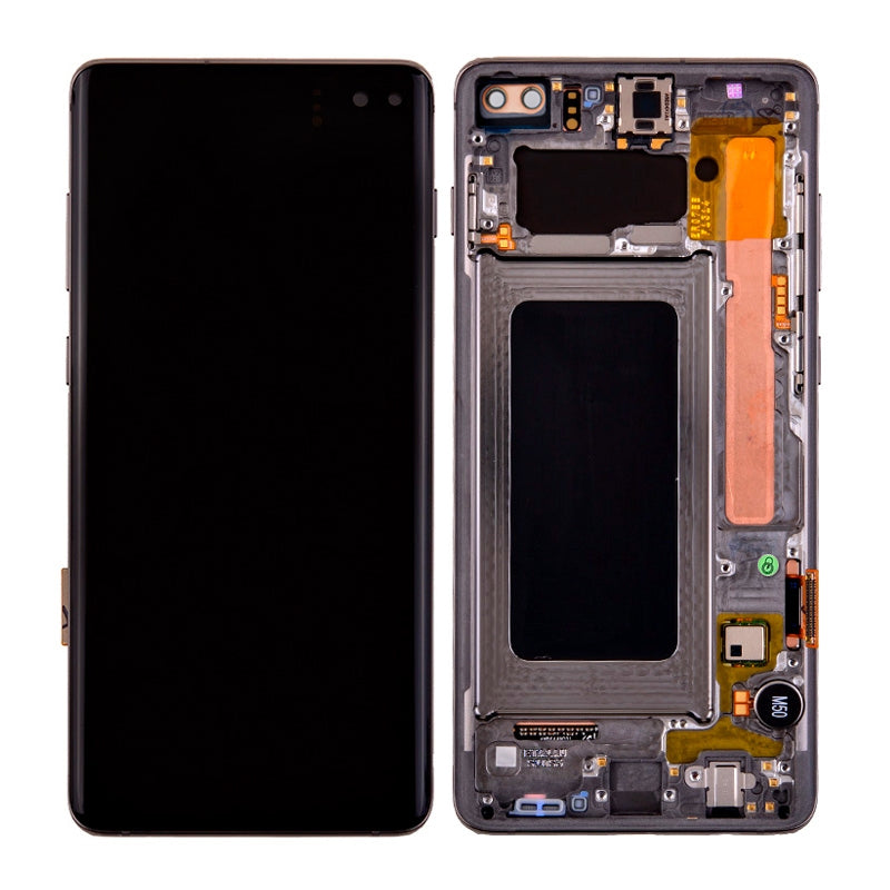 OLED Screen and Digitizer Frame Assembly Compatible For Samsung Galaxy S10 Plus (Refurbished)
