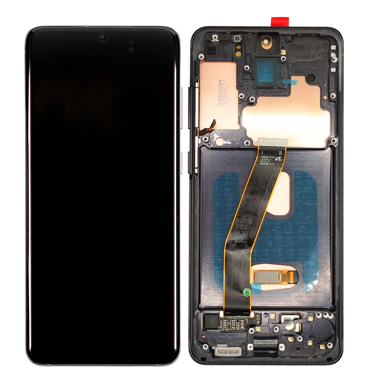 OLED Screen and Digitizer With Frame Assembly Compatible For Samsung Galaxy S20 5G (Refurbished) G981 G981U G981W