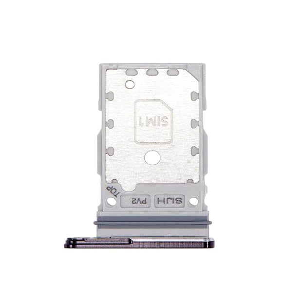 Plateau de carte SIM compatible pour Samsung Galaxy S22 Ultra 5G (SIM unique)