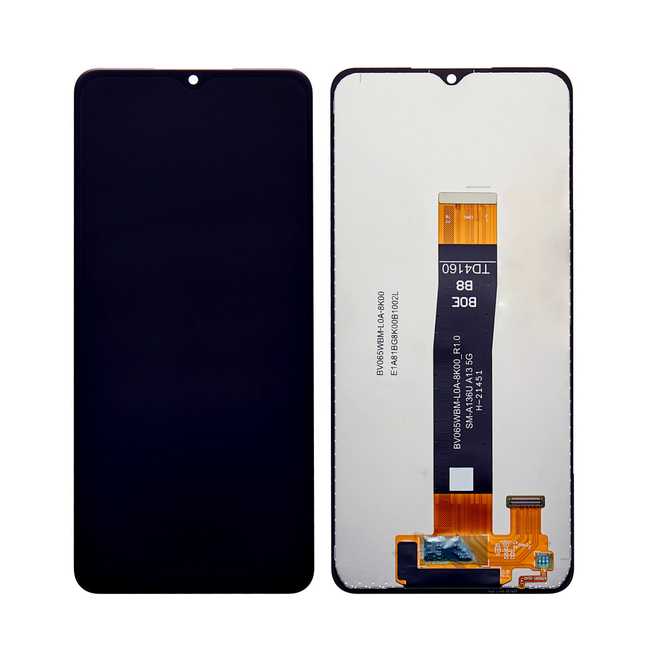 Ensemble écran LCD et numériseur sans cadre pour Samsung Galaxy A13 5G A136U A136W (remis à neuf)