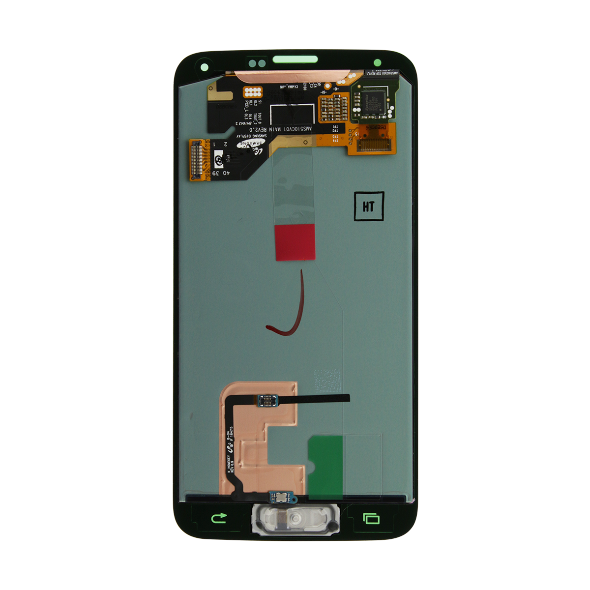 Samsung Galaxy S5 White LCD Screen and Digitizer Back