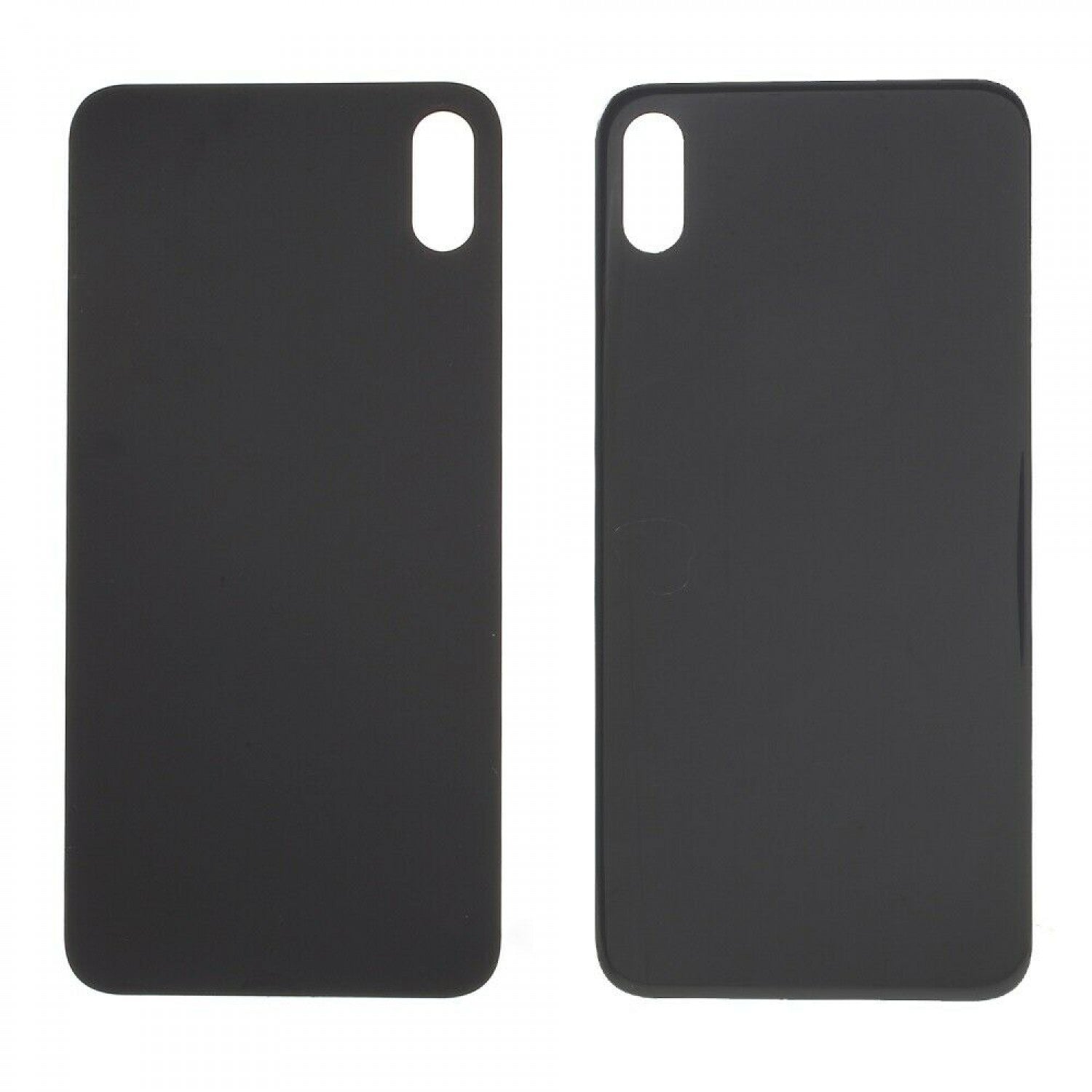 Panneau arrière en verre avec grand trou compatible pour iPhone XS Max
