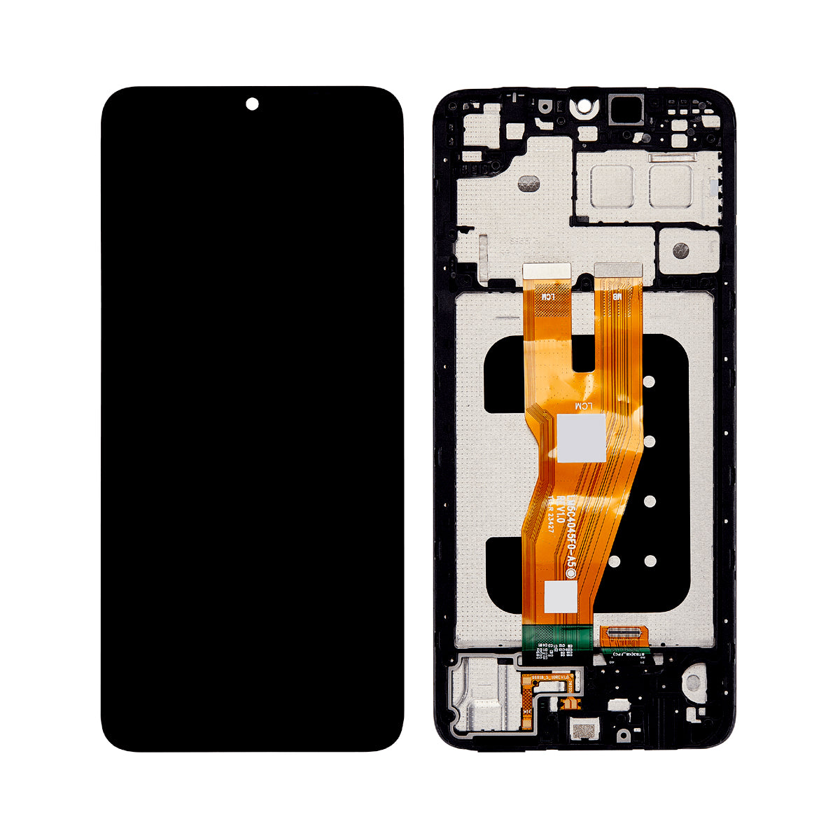 LCD Screen and Digitizer Frame Assembly Compatible For Samsung Galaxy A05 (Refurbished) A055