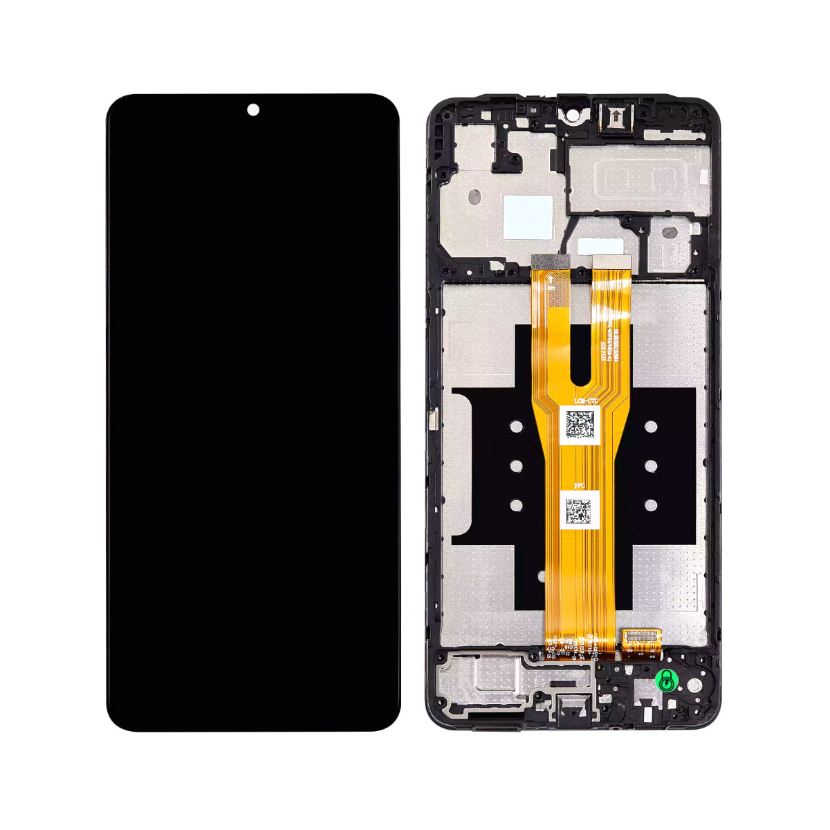 LCD Screen and Digitizer Frame Assembly Compatible For Samsung Galaxy A06 (Refurbished) A065