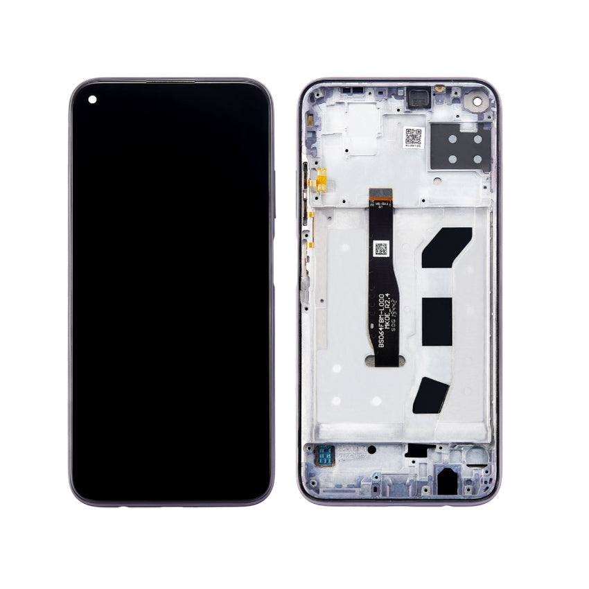 LCD Screen & Digitizer Assembly With Frame Compatible For Huawei P40 Lite & Nova 6 SE (Refurbished) JNY-LX1 JNY-LX2