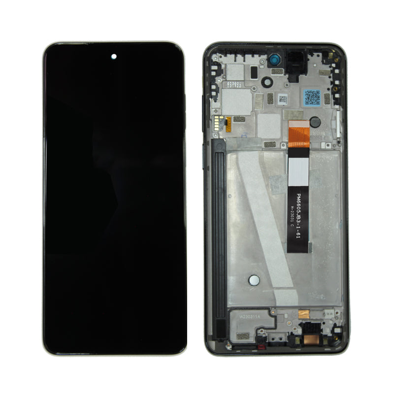 LCD Screen and Digitizer Assembly With Frame Compatible For Motorola Moto G Stylus 5G XT2315 2023