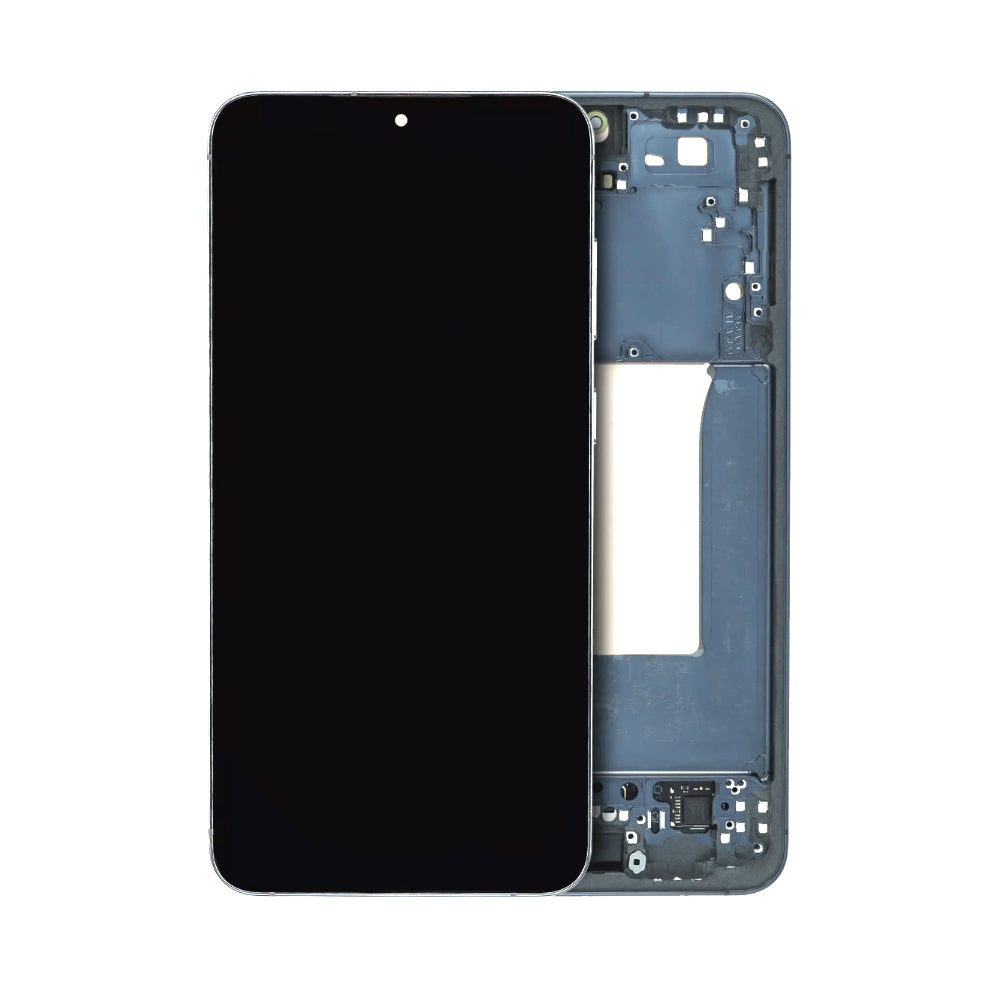 OLED Screen and Digitizer Assembly With Frame For Samsung Galaxy S25 Plus 5G (Refurbished) S936U S936W