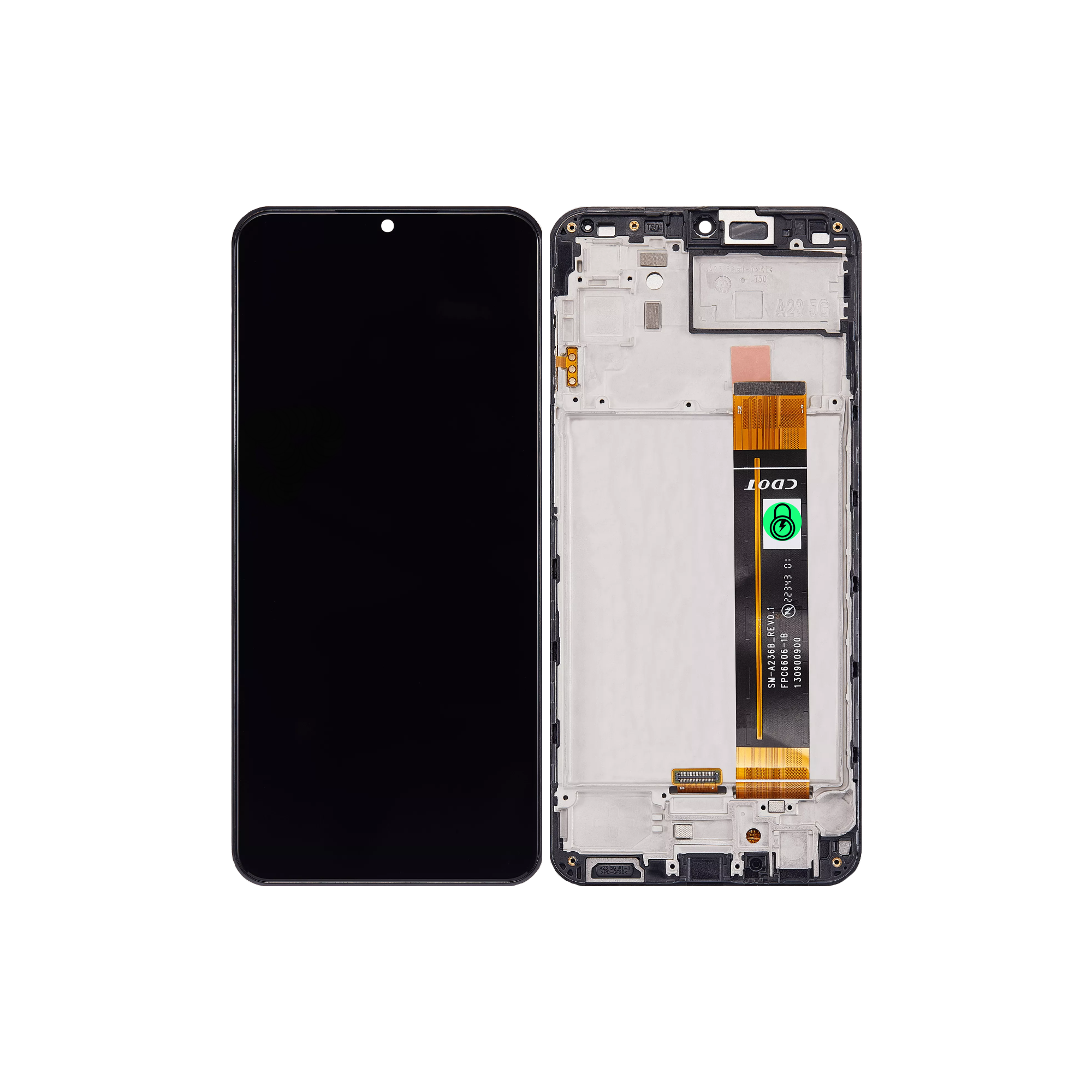 LCD Screen and Digitizer Frame Assembly Compatible For Samsung Galaxy A23 5G (Refurbished) A236