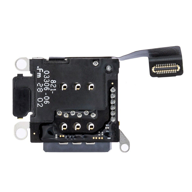 Single SIM Card Slot Reader Flex Cable Compatible For iPhone 13