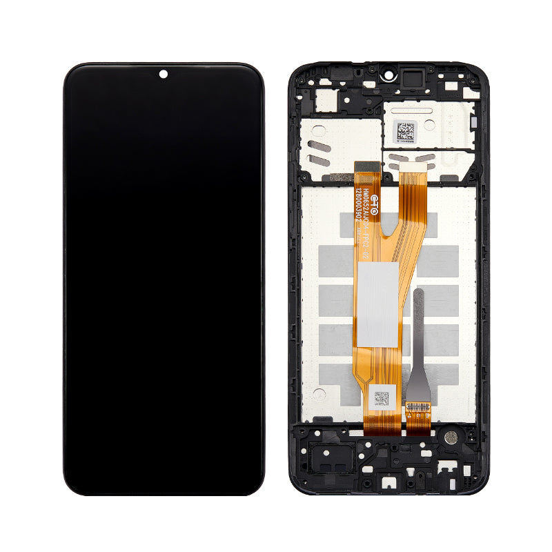 LCD Screen and Digitizer Frame Assembly Compatible For Samsung Galaxy A03 Core A032F A032M