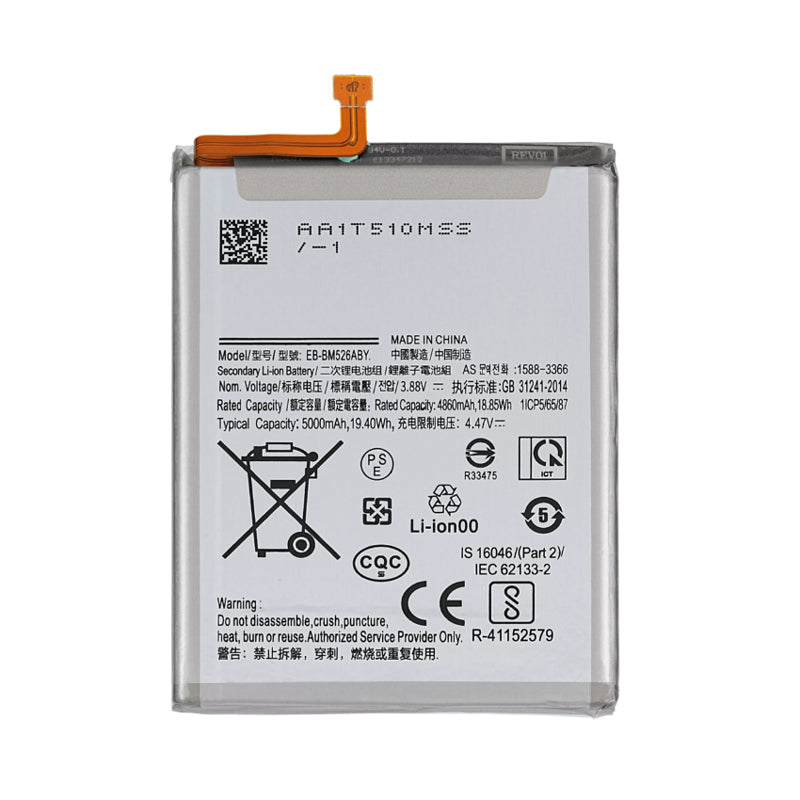 Battery Compatible For Samsung Galaxy A23 A73 5G M52 5G A23 5G EB-BM526ABS