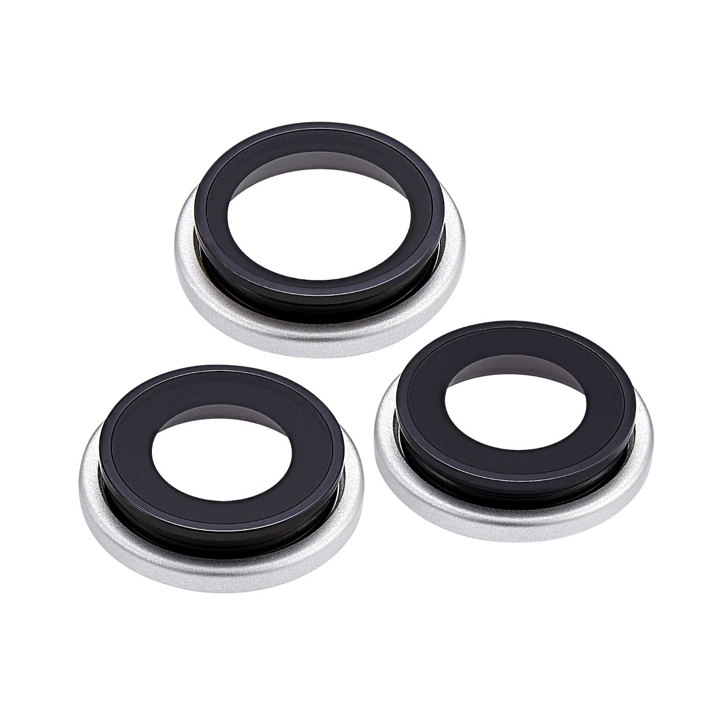 Back Camera Lens Bracket & Bezel Compatible For iPhone 17 Pro & 17 Pro Max (3pc Set)
